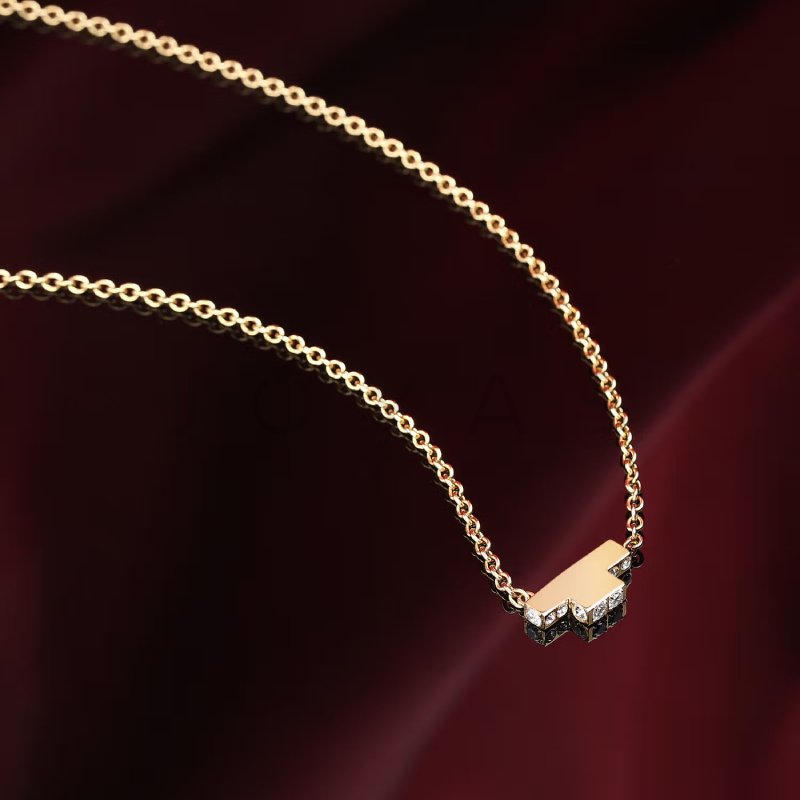 Dámský náhrdelník Trussardi T-Logo TJAXC10