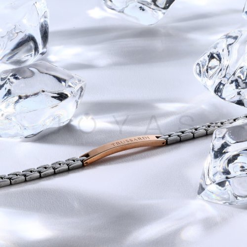 Pánský náramek Trussardi T-Steel TJAXV14