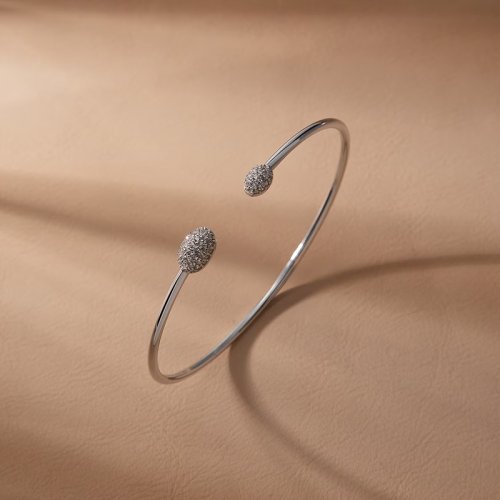 Dámský stříbrný náramek Morellato Pavé SAZB09