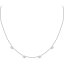 Dámsky strieborný náhrdelník Morellato Pavé SAZB01