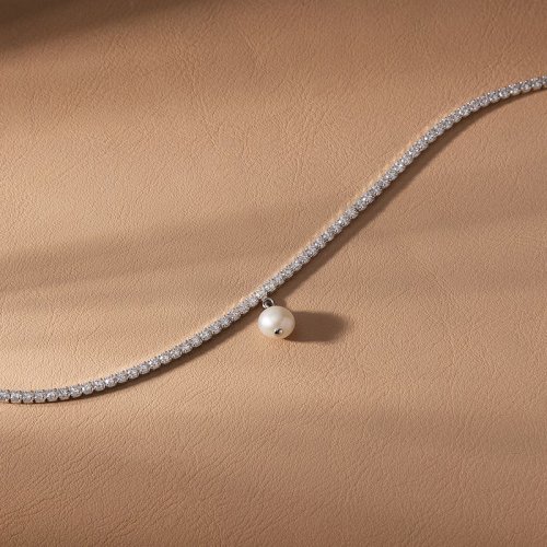 Dámský stříbrný náramek Morellato Perla SXU58