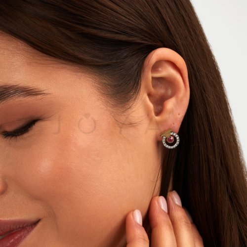 Dámské náušnice Trussardi T-Logo TJAXC60