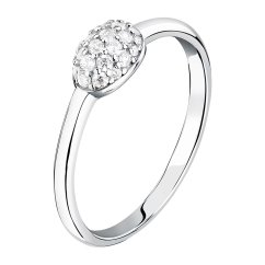 Dámský stříbrný prsten Morellato Pavé SAZB13