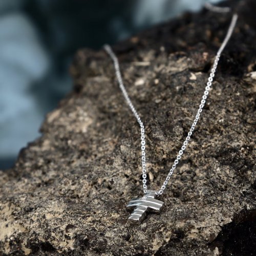 Pánský stříbrný náhrdelník Morellato Diamonds SAYE01