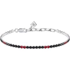 Pánský stříbrný náramek Morellato Tennis SATT26