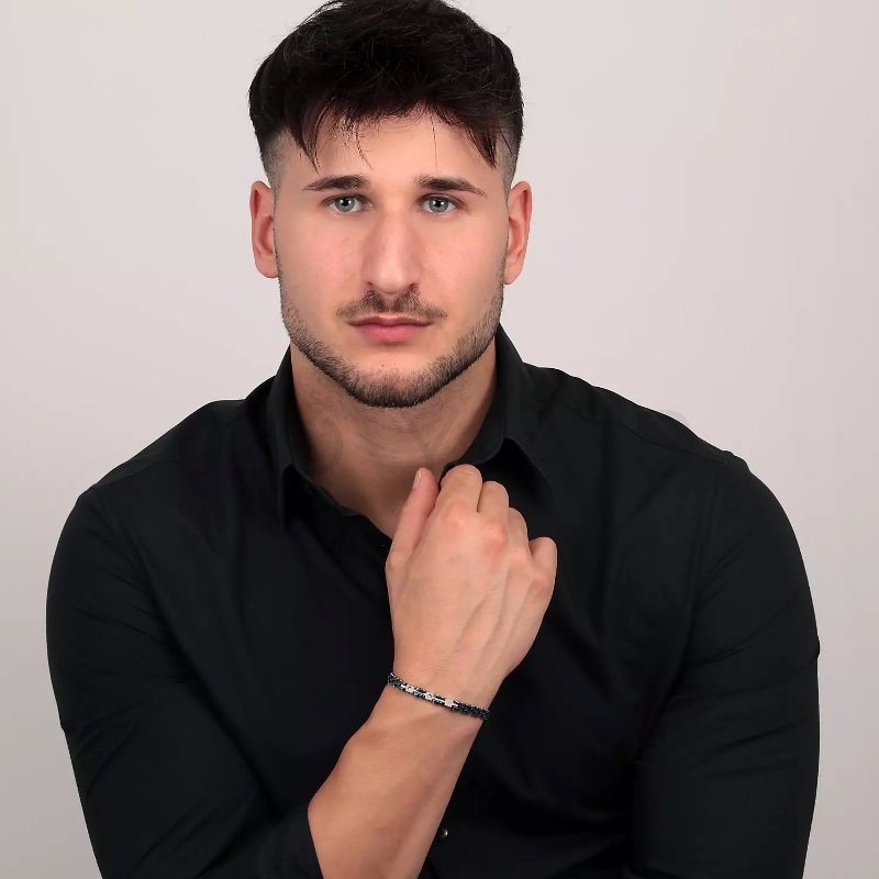 Pánsky náramok Morellato Diamonds SAUK04