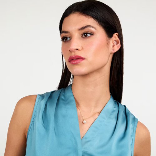 Dámský stříbrný náhrdelník Morellato Perla SXU40