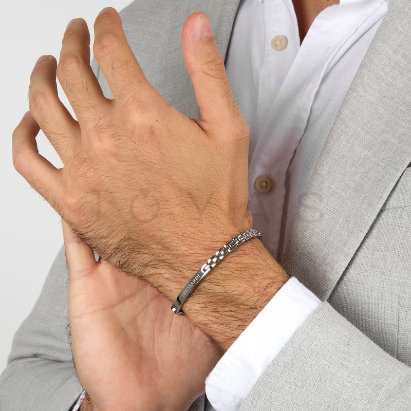 Pánský náramek Trussardi T-Steel TJAXV15