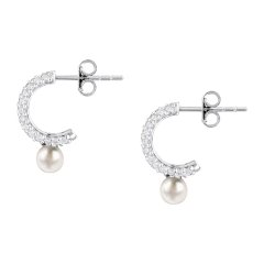 Dámske strieborné náušnice Morellato Perla SXU52