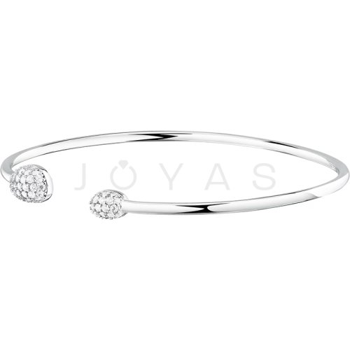 Dámský stříbrný náramek Morellato Pavé SAZB09