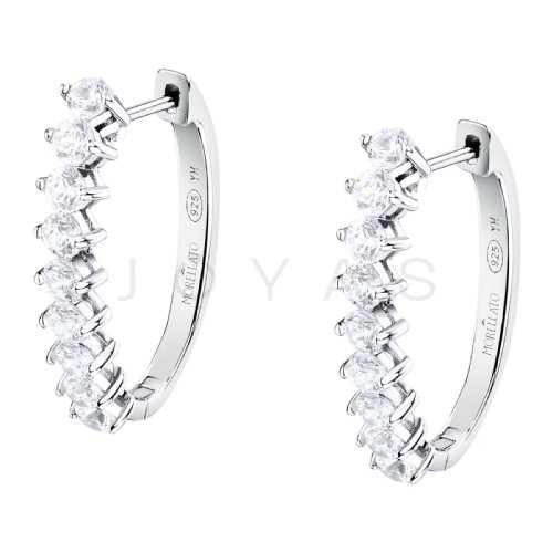 Dámske strieborné náušnice Morellato Tesori SAIW265