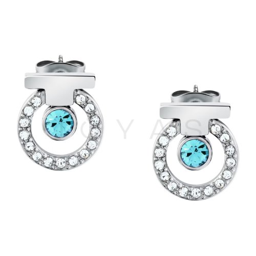 Dámské náušnice Trussardi T-Logo TJAXC59