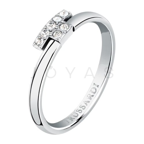 Dámský prsten Trussardi T-Logo TJAXC91 - Velikost: 58 mm