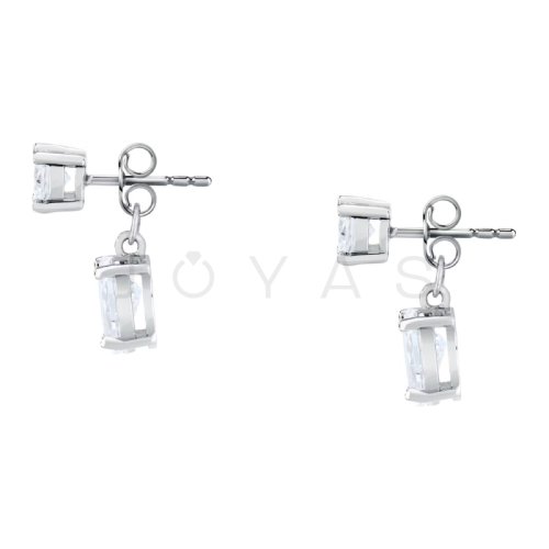 Dámské stříbrné náušnice Morellato Tesori SAIW212