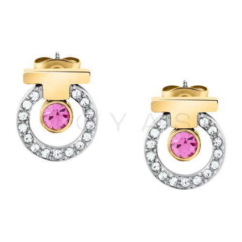 Dámské náušnice Trussardi T-Logo TJAXC60