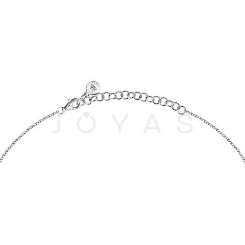 Dámský stříbrný náhrdelník Morellato Pavé SAZB06