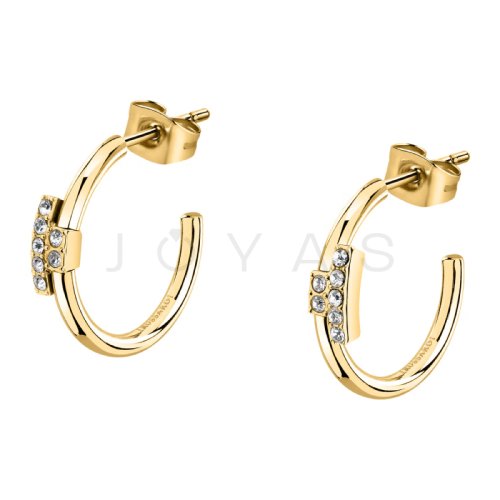 Dámske náušnice Trussardi T-Logo TJAXC85