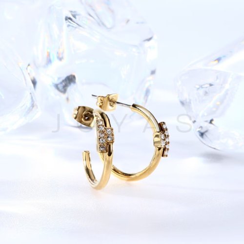 Dámske náušnice Trussardi T-Logo TJAXC85