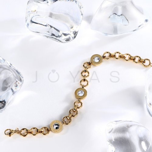 Dámský náramek Trussardi T-Logo TJAXC111