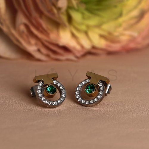 Dámske náušnice Trussardi T-Logo TJAXC61