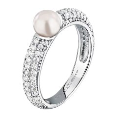 Dámský stříbrný prsten Morellato Perla SXU50