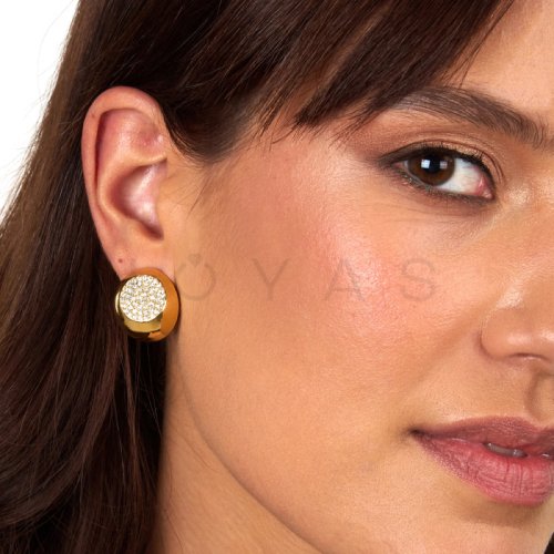 Dámske náušnice Trussardi T-Design TJAXC98