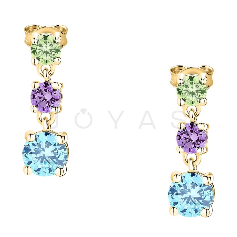 Dámské stříbrné náušnice Morellato Tesori SAXN39