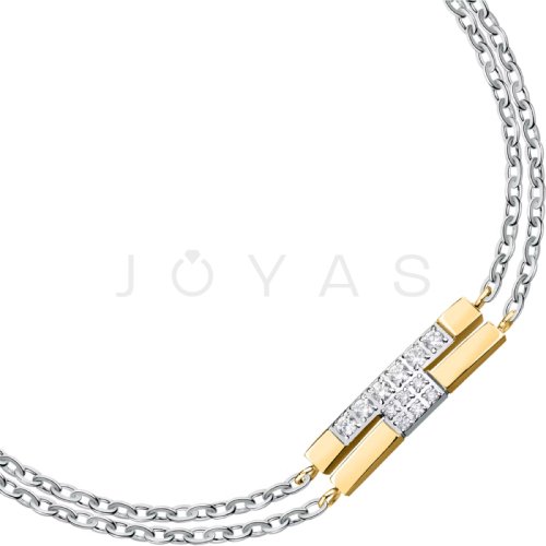 Dámsky náramok Morellato T-Logo TJAXC27