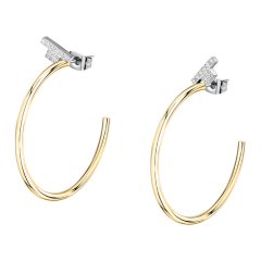 Dámské náušnice Trussardi T-Logo TJAXC31