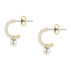 Dámské stříbrné náušnice Morellato Perla SXU53