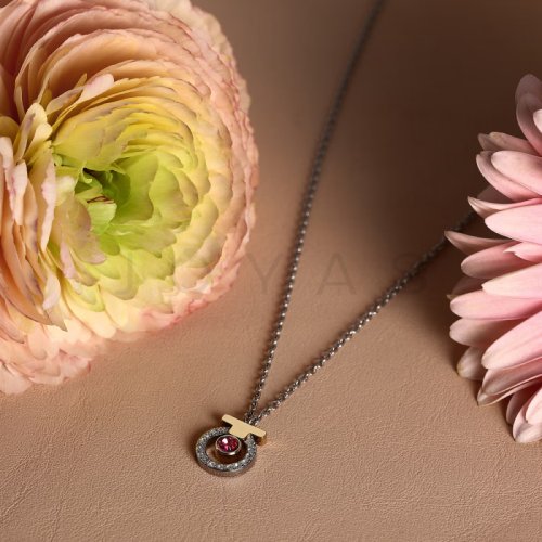 Dámsky náhrdelník Trussardi T-Logo TJAXC53