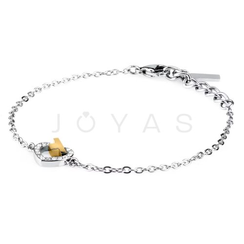 Dámsky náramok Morellato T-Logo TJAXC46