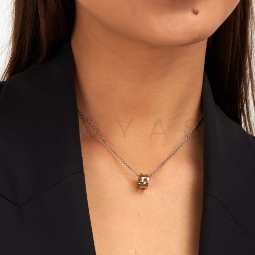 Dámský náhrdelník Trussardi T-Logo TJAXC67