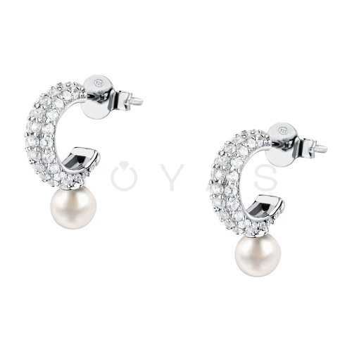 Dámské stříbrné náušnice Morellato Perla SXU52