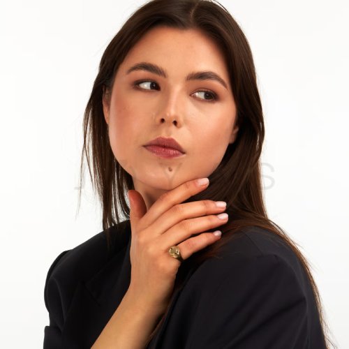 Dámský prsten Trussardi T-Heritage TJAXB10 - Velikost: 58 mm