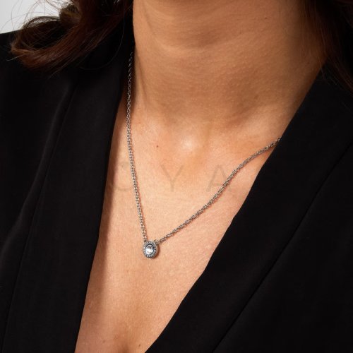 Dámský náhrdelník Trussardi T-Logo TJAXC110