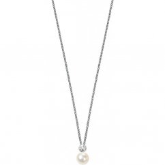 Strieborný náhrdelník Morellato Perla SANH02
