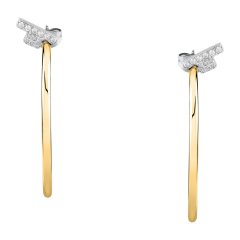 Dámské náušnice Trussardi T-Logo TJAXC31