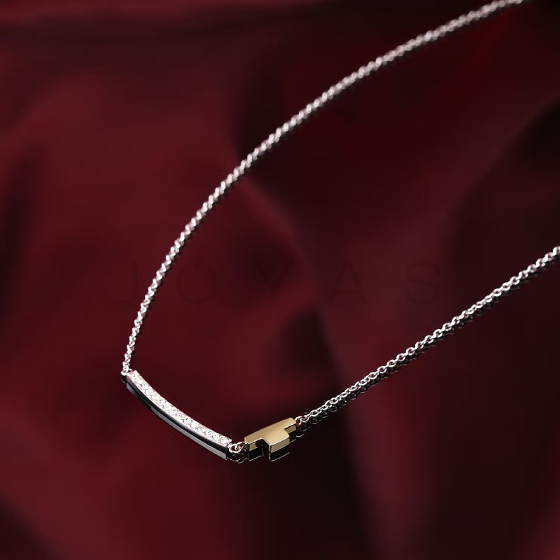 Dámský náhrdelník Trussardi T-Logo TJAXC05