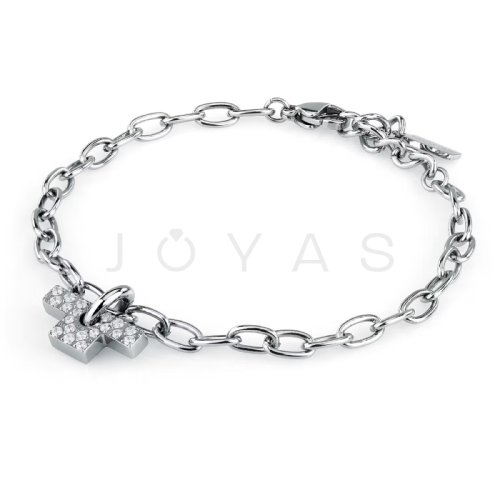 Dámský náramek Trussardi T-Logo TJAXC26