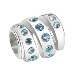 Dámsky prívesok Morellato Drops Aquamarine Spiral SCZ203