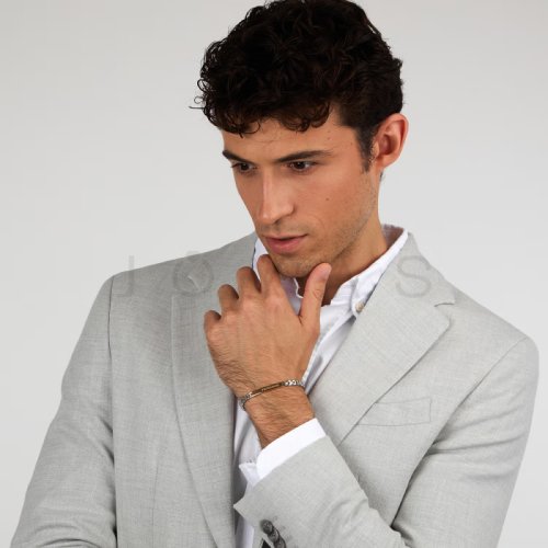 Pánský náramek Trussardi T-Steel TJAXV14