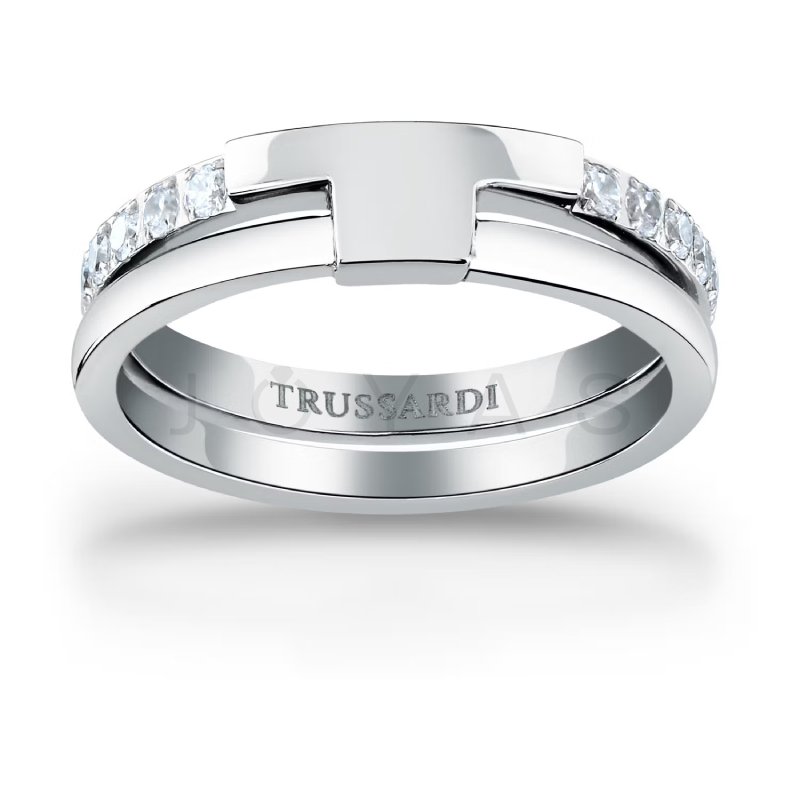 Dámský prsten Trussardi T-Logo TJAXC42