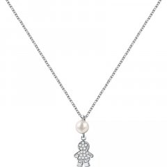 Dámsky strieborný náhrdelník Morellato Perla SAER46