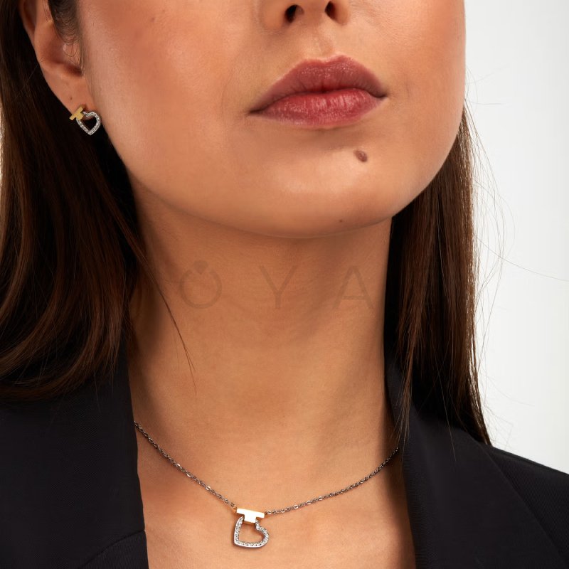 Dámská souprava šperků Trussardi T-Logo TJAXC51