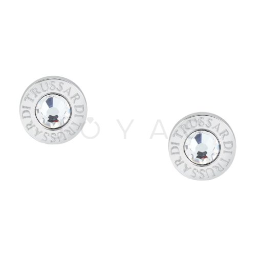 Dámske náušnice Trussardi T-Logo TJAXC119