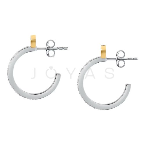 Dámské náušnice Trussardi T-Logo TJAXC32