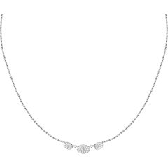 Dámský stříbrný náhrdelník Morellato Pavé SAZB03