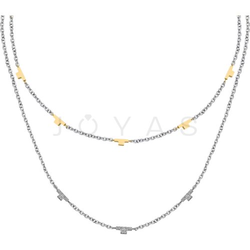 Dámsky náhrdelník Trussardi T-Logo TJAXC62