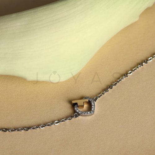 Dámsky náramok Morellato T-Logo TJAXC46